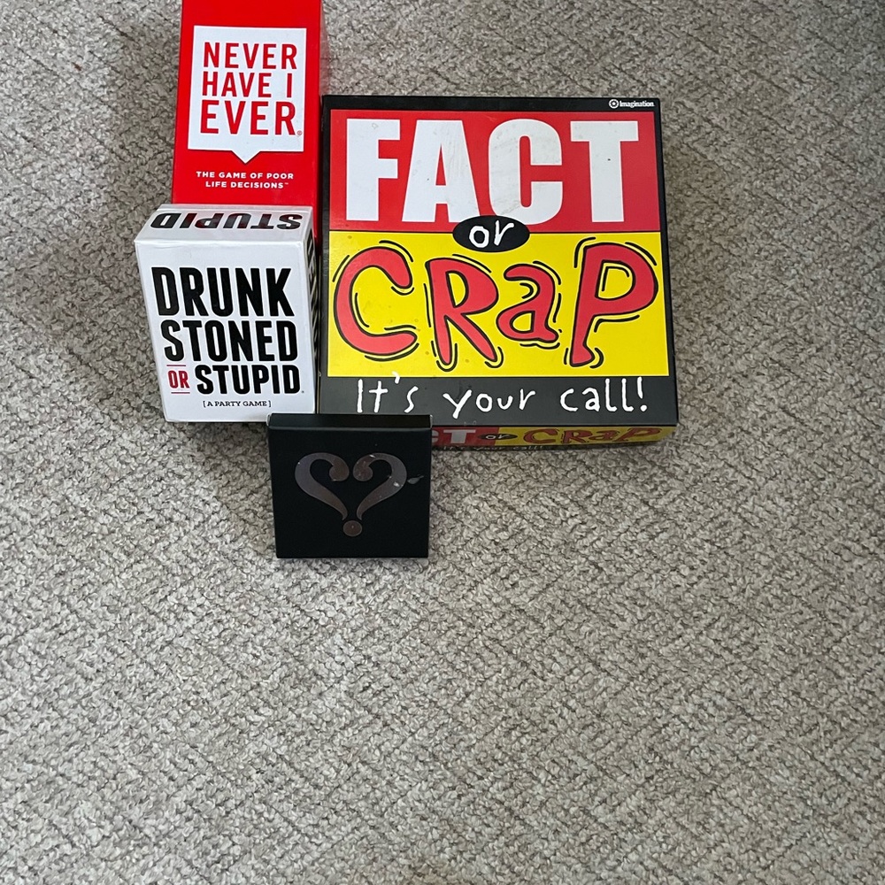 Game Bundle-set of 4 games